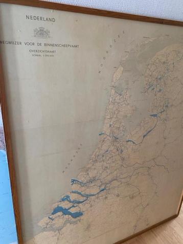 Kaart van Nederland beschikbaar voor biedingen