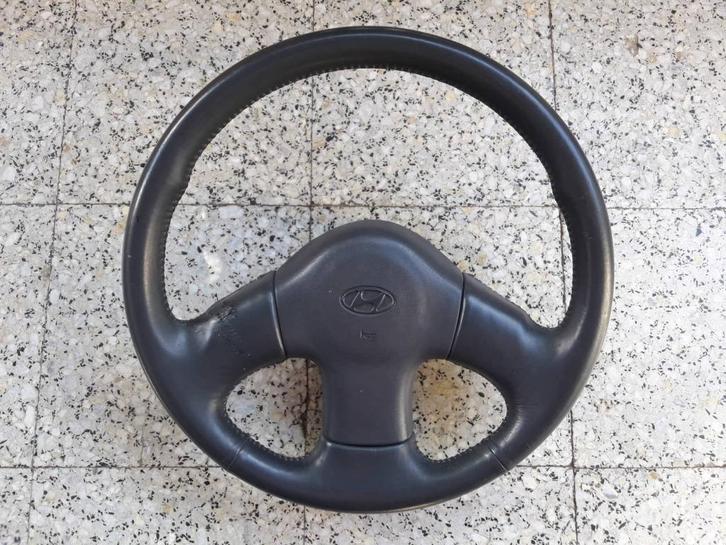 Lederen stuurwiel, stuur Hyundai Lantra J-1, Auto-onderdelen, Besturing, Hyundai, Gebruikt, Verzenden