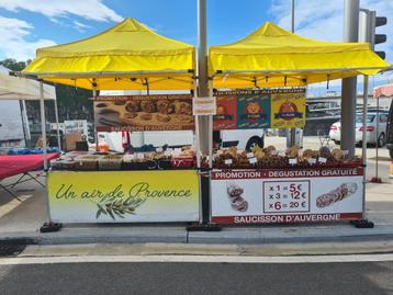2 places de marché fixes à remettre - Liège & Nivelles, Articles professionnels, Enlèvement ou Envoi