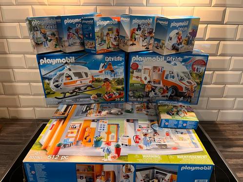 Playmobil ziekenhuisset, Kinderen en Baby's, Speelgoed | Playmobil, Gebruikt, Complete set, Ophalen