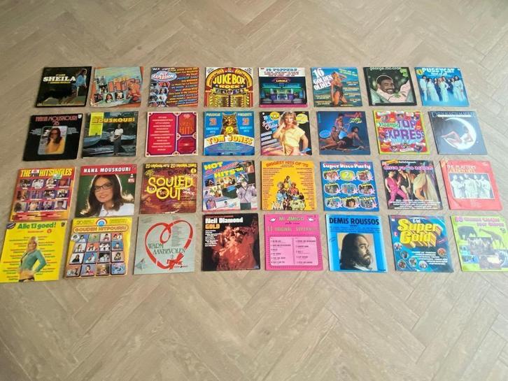 Vinyl platencollectie +/- 400 stuks, Cd's en Dvd's, Vinyl | Verzamelalbums, Gebruikt, Ophalen