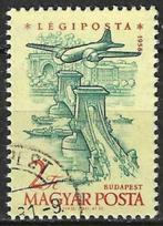 Hongarije 1958/1959 - Yvert 218PA - Zicht op Steden (ST), Postzegels en Munten, Postzegels | Europa | Hongarije, Verzenden, Gestempeld