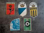 VOETBAL SAMO CHIPS STICKERS SATIJN   5X teams emblemen, Verzenden