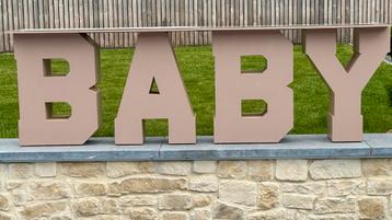 Baby Géant en bois + mirroirs tablette. Piece unique! beschikbaar voor biedingen