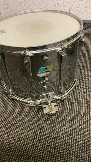 Ludwig 14x10” steel blue olive badge concert snare beschikbaar voor biedingen