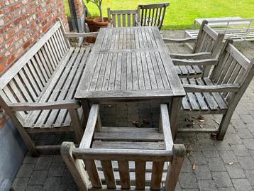 Teakhouten tuinset van Charme beschikbaar voor biedingen