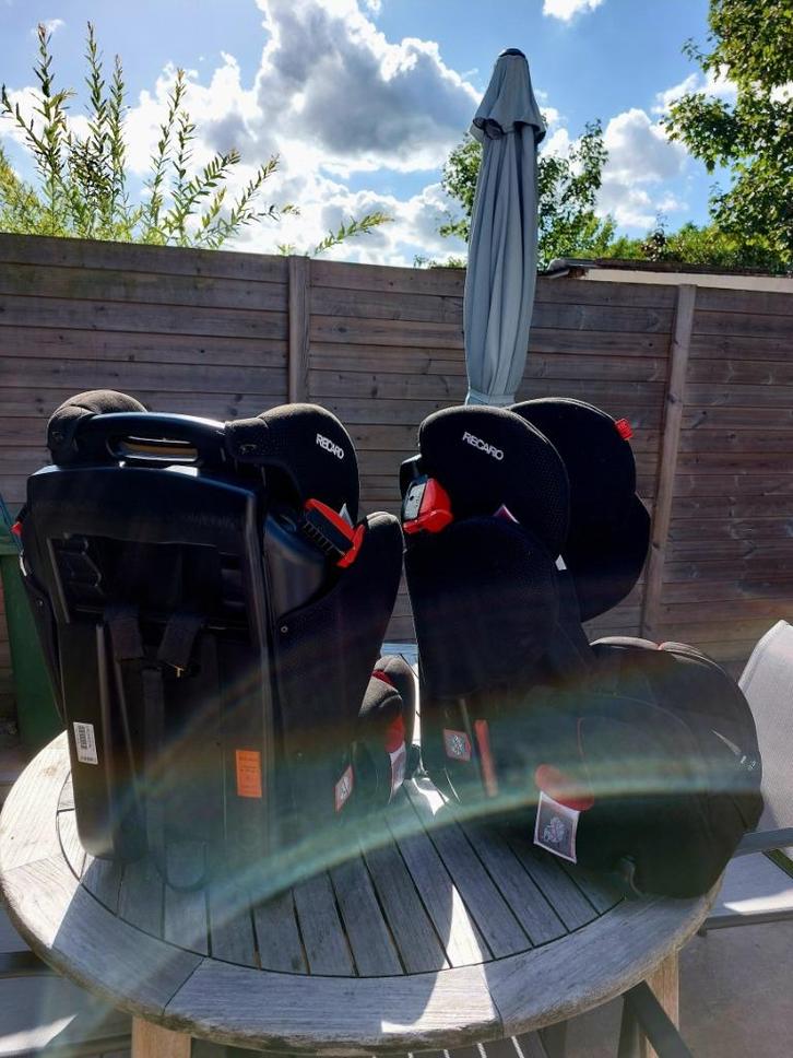Autostoeltjes Recaro Young Sport Hero, Kinderen en Baby's, Autostoeltjes, Gebruikt, Overige merken, 9 t/m 36 kg, Autogordel, Afneembare rugleuning