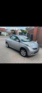 Nissan Micra 1,4 benzine Cabrio, Auto's, Stof, Zwart, Cabriolet, Handgeschakeld