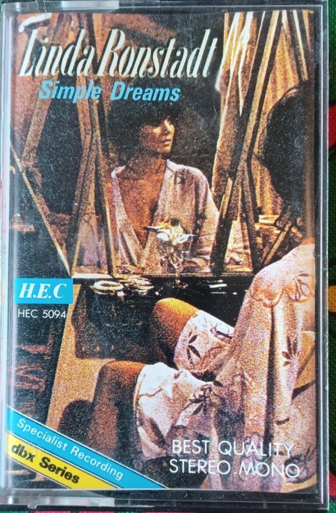 Cassette// LINDA RONSTADT// Simple Dreams // 1977//, Cd's en Dvd's, Cassettebandjes, Ophalen of Verzenden