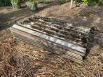 Gratis 17 Oude golfplaten, Doe-het-zelf en Bouw, Ophalen, Overige materialen, Gebruikt, 15 m² of meer