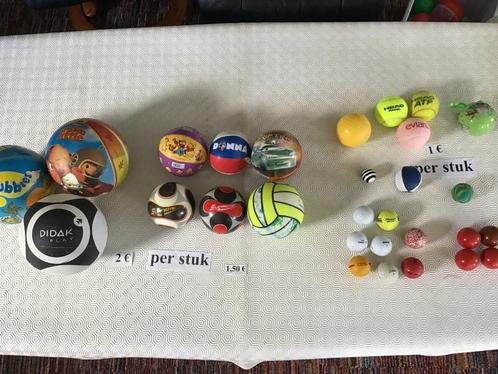 diverse ballen en balletjes, Kinderen en Baby's, Speelgoed | Buiten | Los speelgoed, Zo goed als nieuw, Ophalen of Verzenden