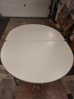 Lafuma twee tafels (Ovaal en Rechthoekig), Caravans en Kamperen, Kampeermeubelen, Ophalen, Gebruikt, Campingtafel