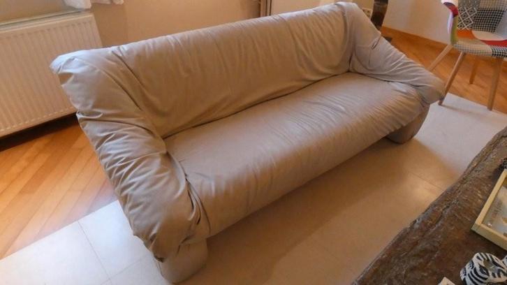 Canapés en cuir – Excellent état, Maison & Meubles, Fauteuils, Comme neuf, Cuir, Enlèvement