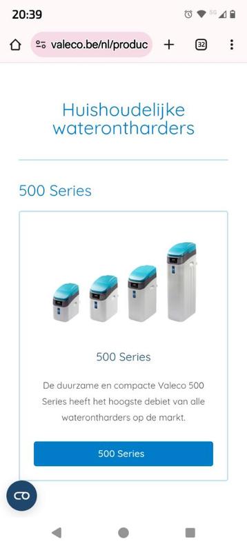 Waterontharder NIEUW, Elektronische apparatuur, Waterontharders, Ophalen, Nieuw, Waterontharder met zout