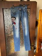 Betty Boop Jeans - Maat 36, Kleding | Dames, Spijkerbroeken en Jeans, Gedragen, Blauw, W28 - W29 (confectie 36), Ophalen of Verzenden