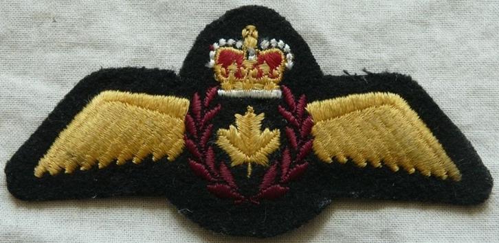 Specialist Skill Badge Training Pilot Wings, RCAF, 1970s.(1), Verzamelen, Militaria | Algemeen, Luchtmacht, Embleem of Badge, Ophalen of Verzenden