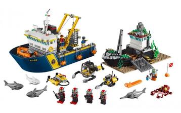 LEGO 60095: diepzee onderzoeksschip, ZGAN, 100% compl.+ doos