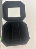 Juwelendoos, Handtassen en Accessoires, Beautycases, Ophalen, Zwart, Hardcase, Zo goed als nieuw