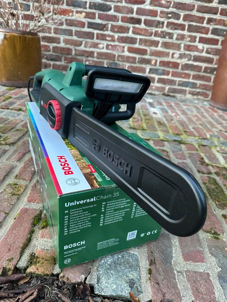 Kettingzaag elektrisch, Tuin en Terras, Heggenscharen, Nieuw, Elektrisch, Ophalen