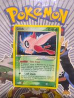 Pokemon kaart celebi gold star, Ophalen of Verzenden, Zo goed als nieuw, Losse kaart, Foil