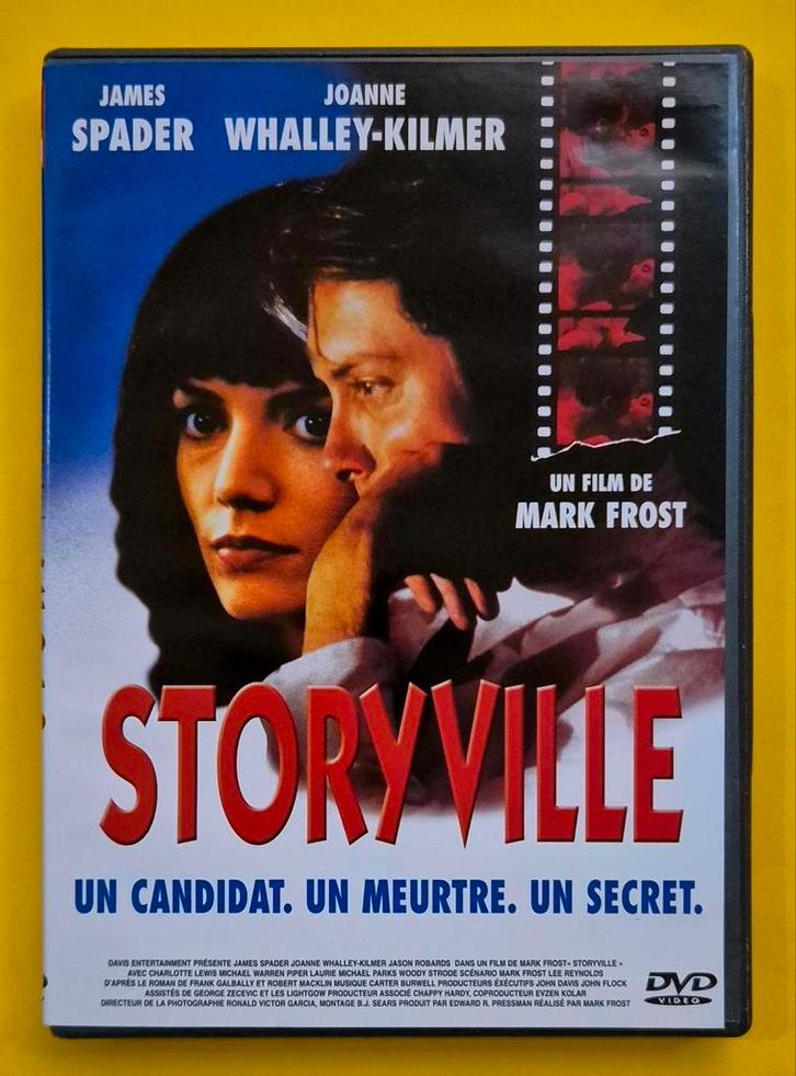 DVD du film Storyville - James Spader - Thriller 1992 V, Cd's en Dvd's, Dvd's | Thrillers en Misdaad, Zo goed als nieuw, Detective en Krimi