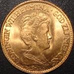 Goud - Nederland - 10 Gulden - Wilhelmina -1917, Postzegels en Munten, Munten | Nederland, Koningin Wilhelmina, Losse munt, 10 gulden