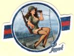 Pin Up Girl sticker #170, Verzamelen, Verzenden, Nieuw