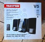 Lecteur stéréo avec radio, CD, USB, MP3, SD, Enlèvement ou Envoi, Comme neuf