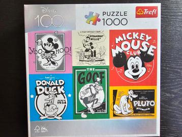 Puzzel 1000 stukjes,  Disney "100 jaar", volledig. beschikbaar voor biedingen