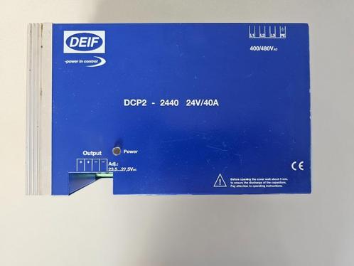 DEIF DCP2-2420 Industriële DC Voeding / Lader – 24V 20A, Hobby en Vrije tijd, Elektronica-componenten, Gebruikt, Ophalen of Verzenden