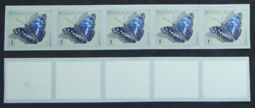 R118 Timbres en rouleaux Papillons Apatura Ilia (Bande 5+N°), Timbres & Monnaies, Timbres | Timbres thématiques, Enlèvement ou Envoi