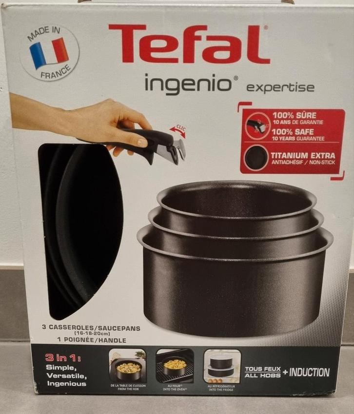 Tefal Ingenio Expertise 3 in 1, Maison & Meubles, Cuisine | Casseroles & Poêles, Enlèvement
