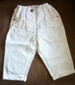 X10.  Pantalon blanc pour fille de 12 mois. Taille 74, Enfants & Bébés, Comme neuf, Tex baby, Fille, Enlèvement ou Envoi