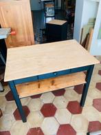 Table bois, Ophalen
