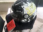 Nieuwe motorhelm RXA jazz white matt Black maat M en L, Enlèvement ou Envoi, Neuf, RXA