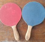 Vintage pingpongrackets uit de jaren 30, Sport en Fitness, Tafeltennis, Ophalen