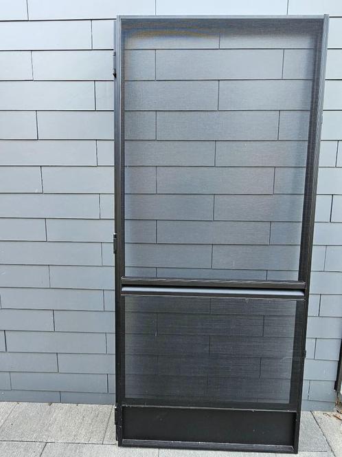 Vliegendeur, Doe-het-zelf en Bouw, Deuren en Vliegenramen, Zo goed als nieuw, Hordeur, 200 tot 215 cm, 80 tot 100 cm, Metaal, Ophalen