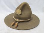 US- Army campaign hat manschap WO1 met embleem 7 stitches, Verzamelen, Ophalen of Verzenden