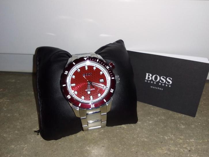 Hugo Boss Matic, Handtassen en Accessoires, Horloges | Heren, Seiko, Staal, Staal, Ophalen of Verzenden