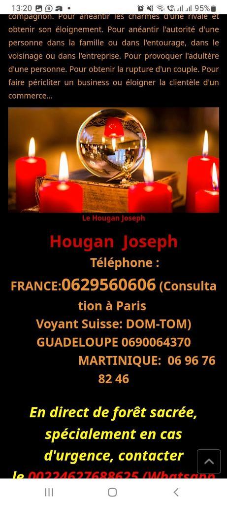 Voyance guyane marabout vaudou Cayenne voyant medium guyane, Contacts & Messages, Prédictions & Messages divers