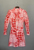 Wit-roze zomerjurk met taillelint (M), Vêtements | Femmes, Robes, Comme neuf, Taille 38/40 (M), Rose, Enlèvement ou Envoi