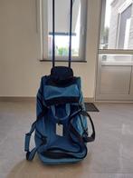 Hedgren reistrolley / reistas / reiskoffer, Ophalen, Zo goed als nieuw, Blauw, Uitschuifbare handgreep