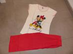 Pyjama Mickey/Minnie - taille 38/40, Taille 38/40 (M), Porté, Rouge, Enlèvement ou Envoi