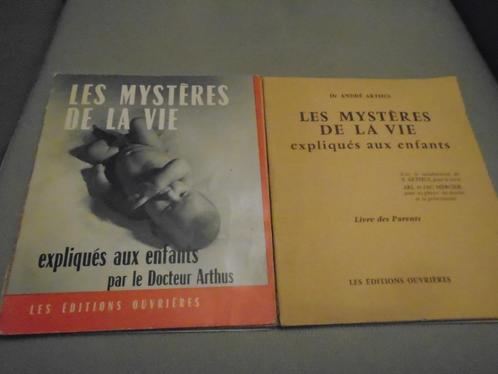 LES MYSTERES DE LA VIE"DR ARTHUS"EDITIONS OUVRIERES"1965, Antiquités & Art, Antiquités | Livres & Manuscrits, Enlèvement ou Envoi