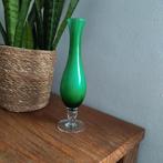 Vase soliflore vintage opaline, Moins de 50 cm, Enlèvement ou Envoi, Comme neuf, Verre