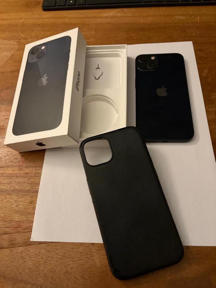 iPhone 13 in perfecte staat, Télécoms, Téléphonie mobile | Apple iPhone, Comme neuf, 128 GB, Sans abonnement, Sans simlock, iPhone 13