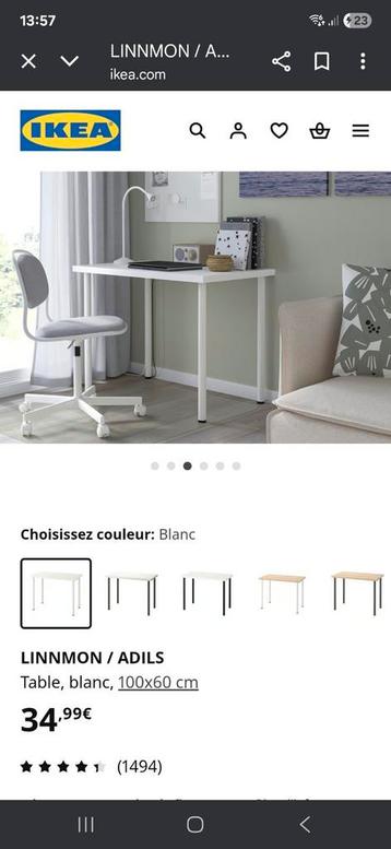 Table bureau  beschikbaar voor biedingen