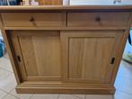 Massief eiken dressoir, Huis en Inrichting, Kasten | Dressoirs, Ophalen, 100 tot 150 cm, Eikenhout, 25 tot 50 cm