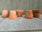 Enkele honderden terracotta bloempotjes, Ophalen, Gebruikt, Tuin, Minder dan 25 cm