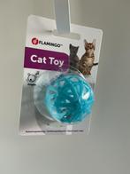 Kattenbal blauw met extra belletje, Animaux & Accessoires, Jouets pour chats, Enlèvement ou Envoi, Neuf, Ballon de jeu